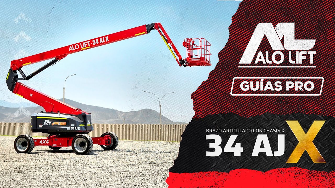 Brazo Articulado 34 AJ X | Guías PRO #19 | Nuevas alturas para tus proyectos más exigentes