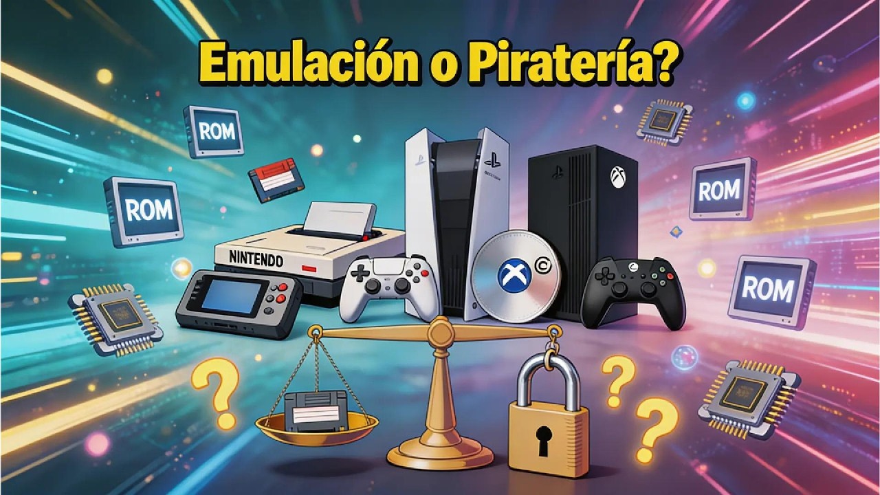 El mundo de la emulación, se considera PIRATERIA?
