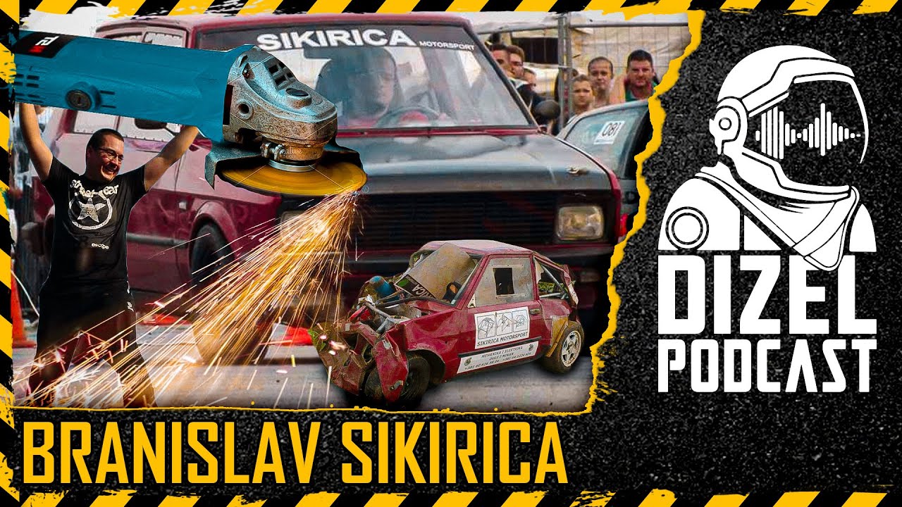 BRANISLAV SIKIRICA - BANDŽA / POLA ČOVEK - POLA BRUSILICA / YUGO ZADNJA VUČA / DIZEL PODCAST 053 /