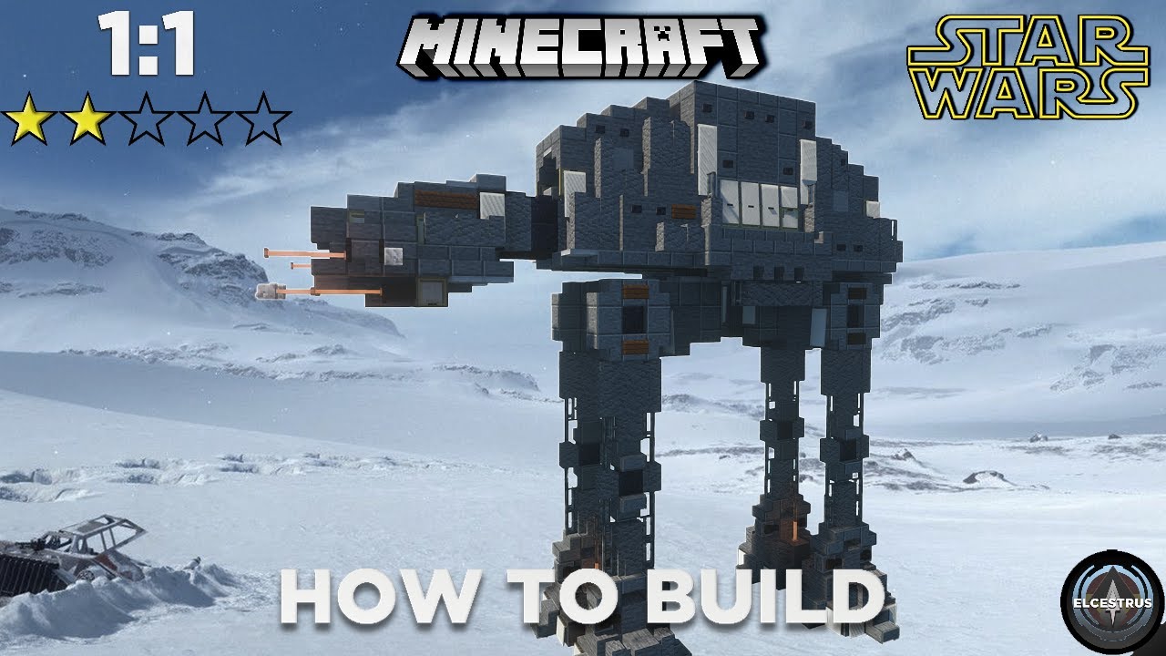Imperial AT-AT Walker | Minecraft Star Wars Tutorial