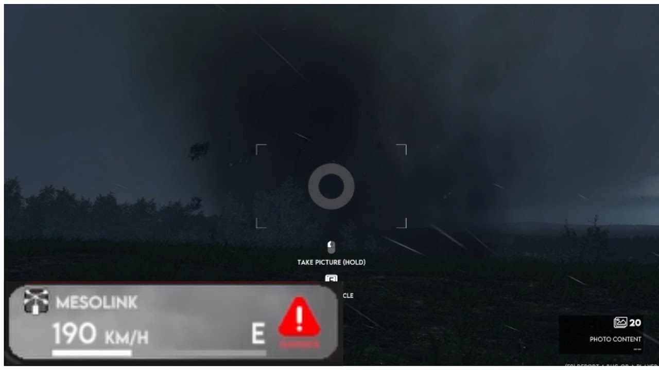 EXTREMELY VIOLENT TORNADO CHASE IN OUTBRK  #automobile #tornado