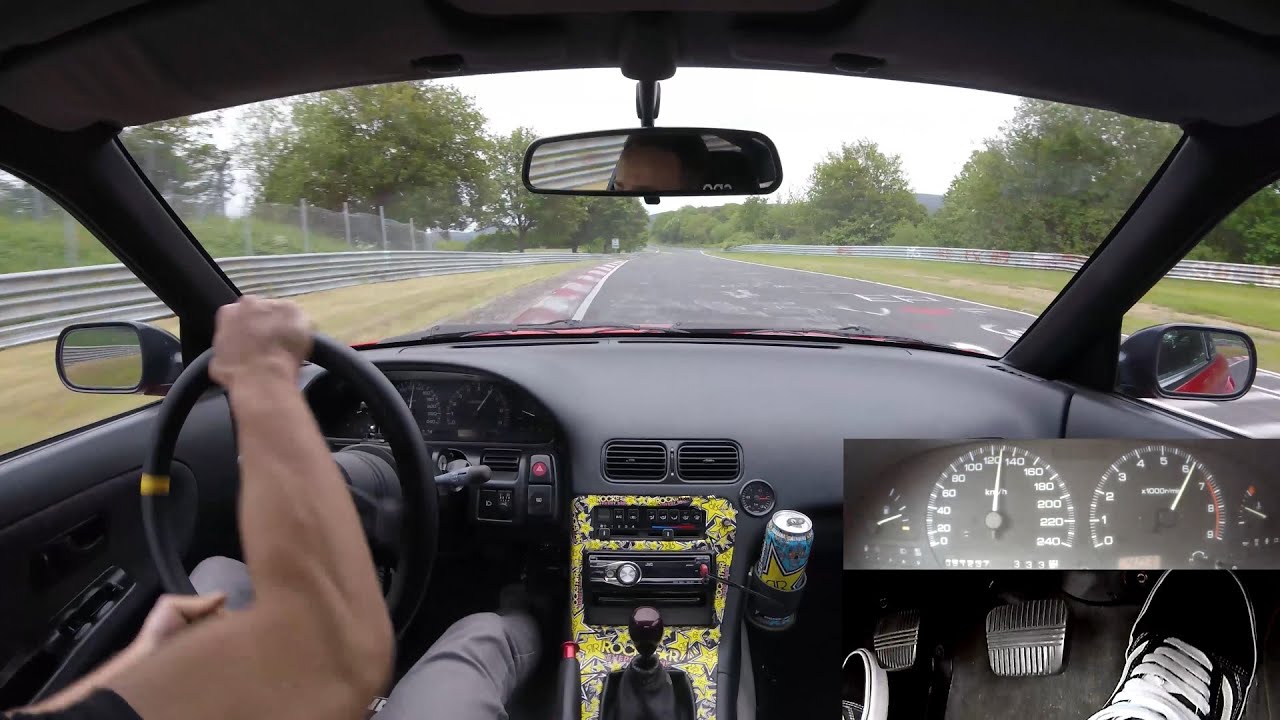 Nürburgring Nordschleife with tail happy Nissan 200SX S13 CA18DET 24.05.2020 日産 ニュルブルク 4K