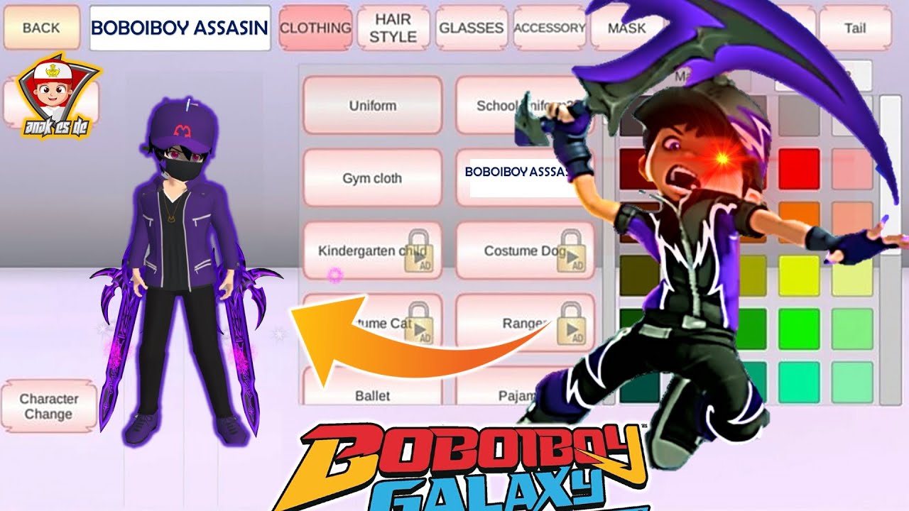 Ada Karakter Baru BOBOIBOY KUASA ASSASIN di 