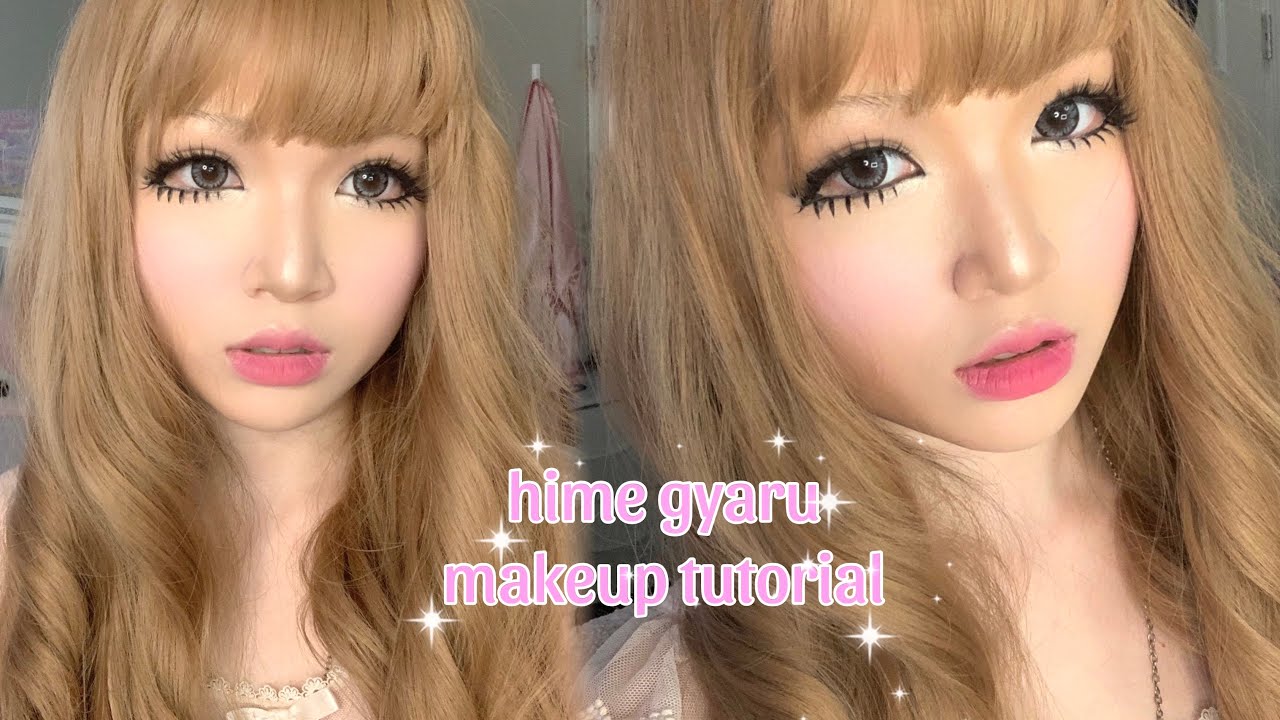 hime gyaru makeup tutorial ౨ৎ⋆˚｡⋆