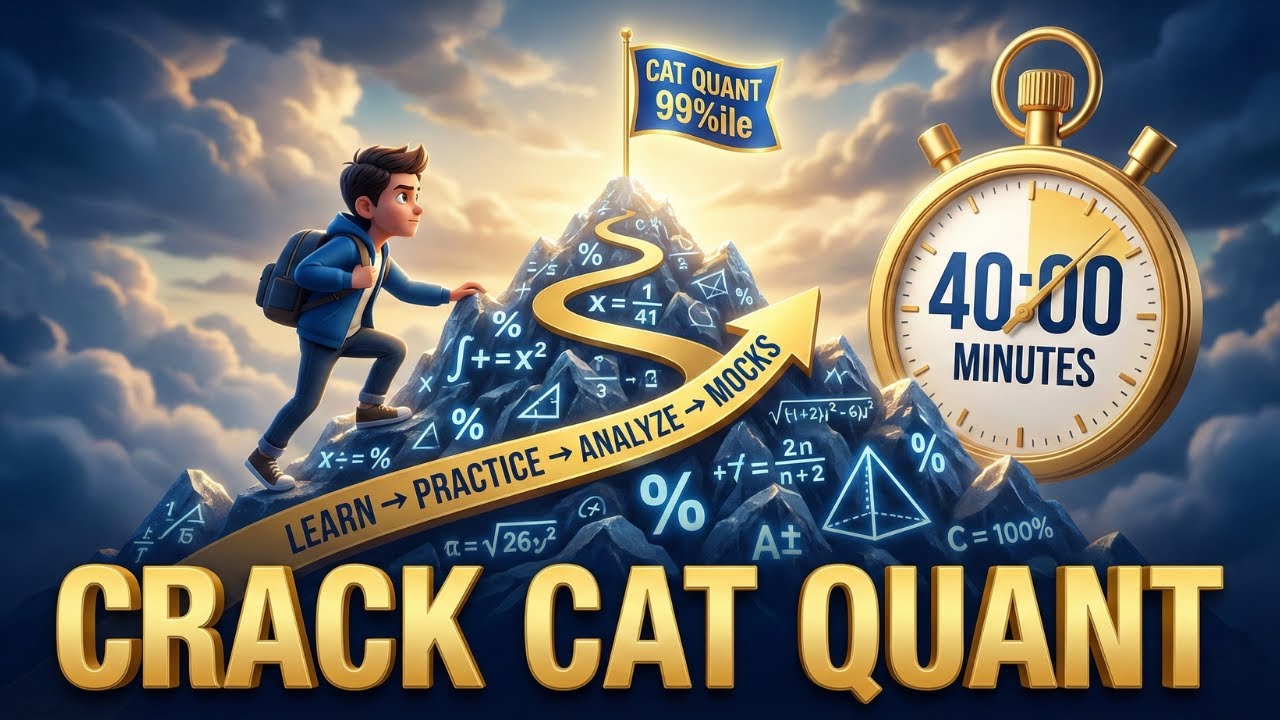 CAT Quant Strategy 🔥 | 5-Step Proven Plan to Score High in Quant | EduRev