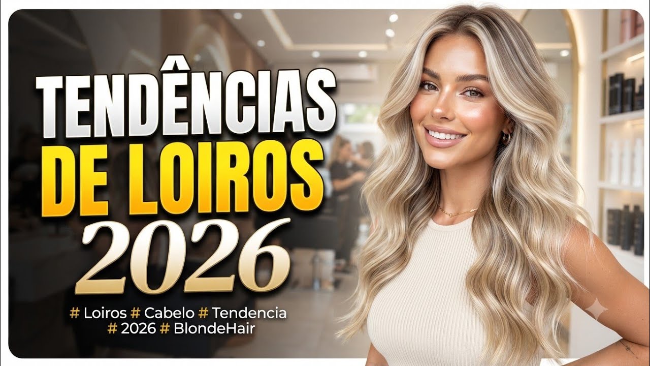 Loiros 2026 Tendências ✨️ Loiro Doce de Leite, Loiro Dourado, Loiro Acobreado, Loiro Mel Dourado 