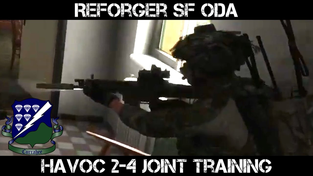 ARMA Reforger SF ODA Gameplay - Havoc 2-4 Joint Training