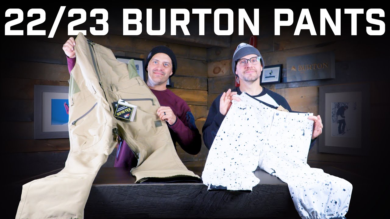 The 22/23 Season Lineup of Burtons Pants