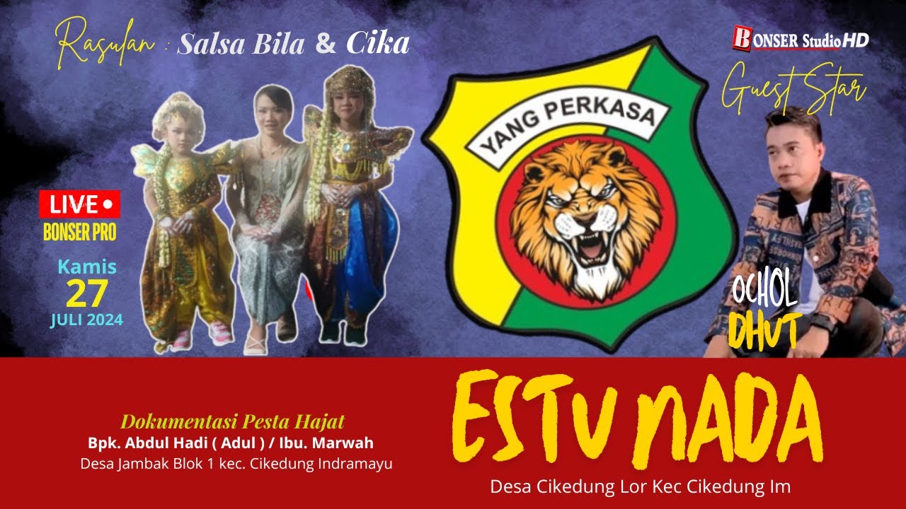 LIVE SINGA DANGDUT  |  ESTU NADA JAYA | JAMBAK 27 JUNI 2024