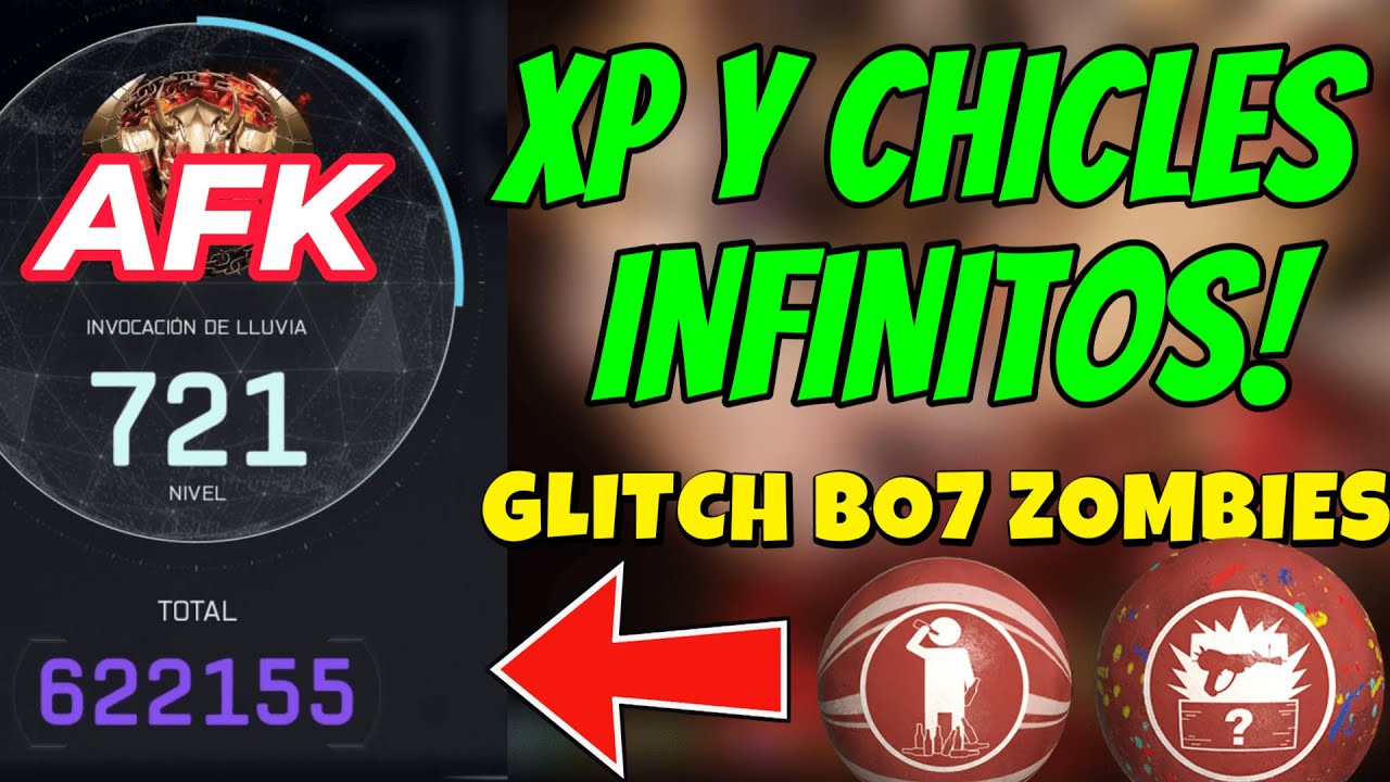 BO7 ZOMBIES NUEVO GLITCH FARMEA CHICLES INFINITOS Y XP SIN HACER NADA! AFK MUY FACIL