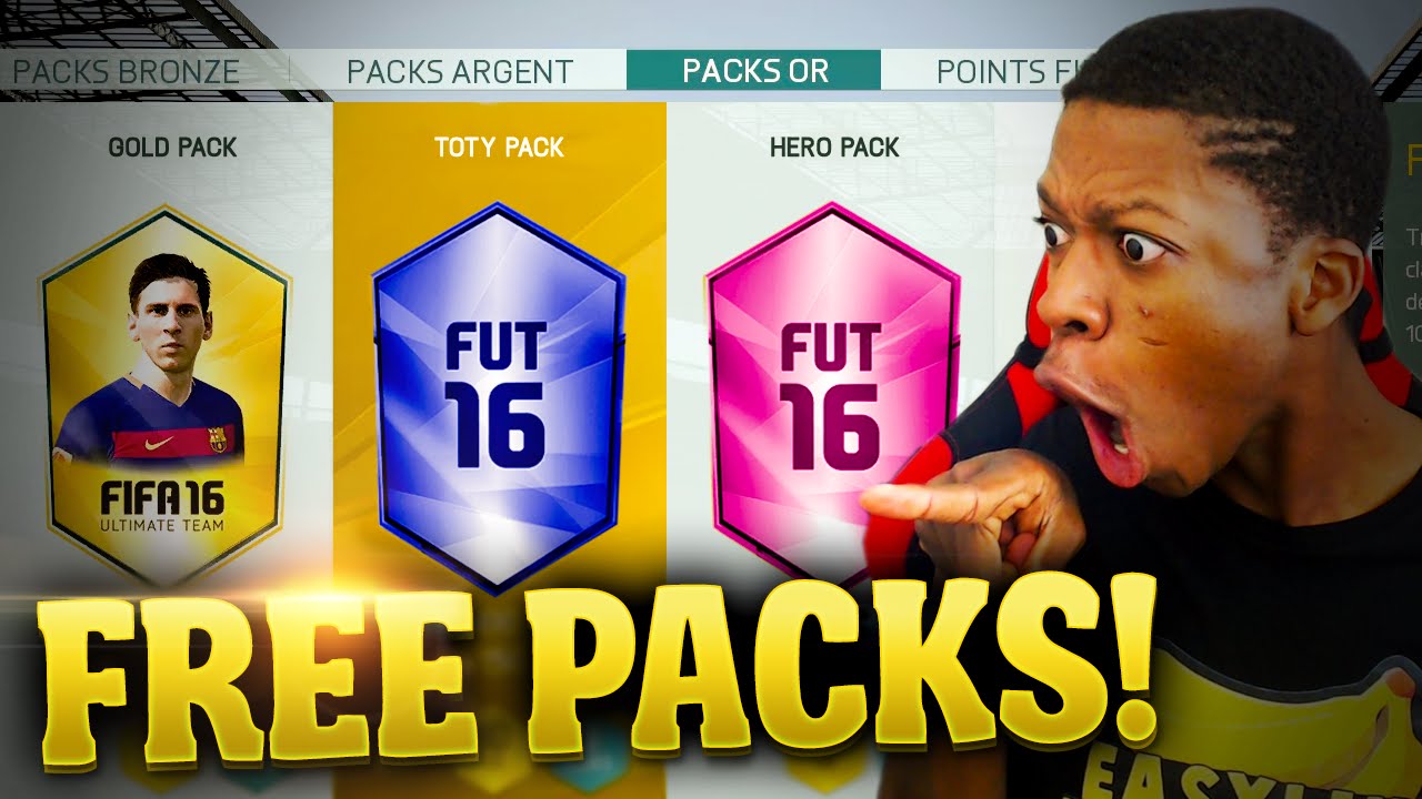 FIFA 16 - 100 FREE PACKS