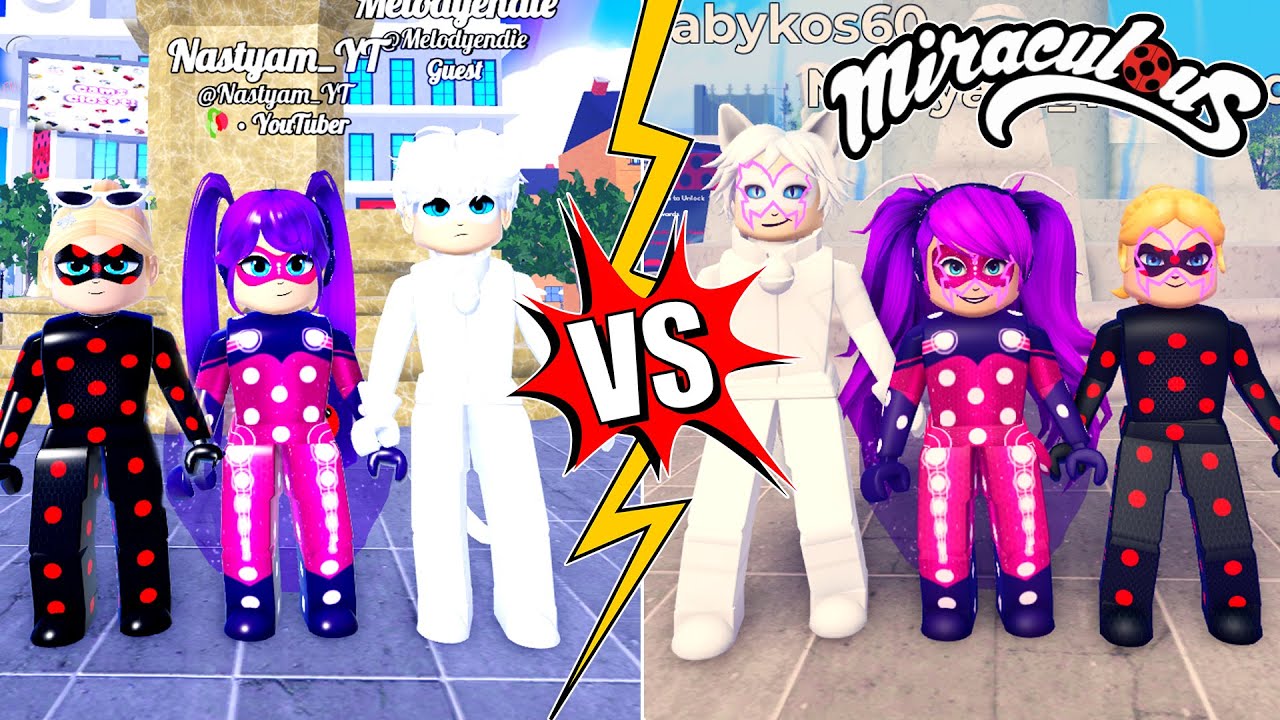 ALL AKUMATIZED VILLAINS DO GRUPO NO PARIS THE HIDDEN JEWELS + MIRACULOUS RP (COMPARISON)