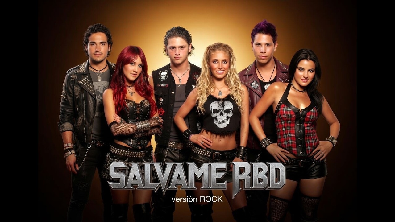SALVAME RBD version rock #coversong #musica #rock #music #cover #ai #song #songs #metal #video