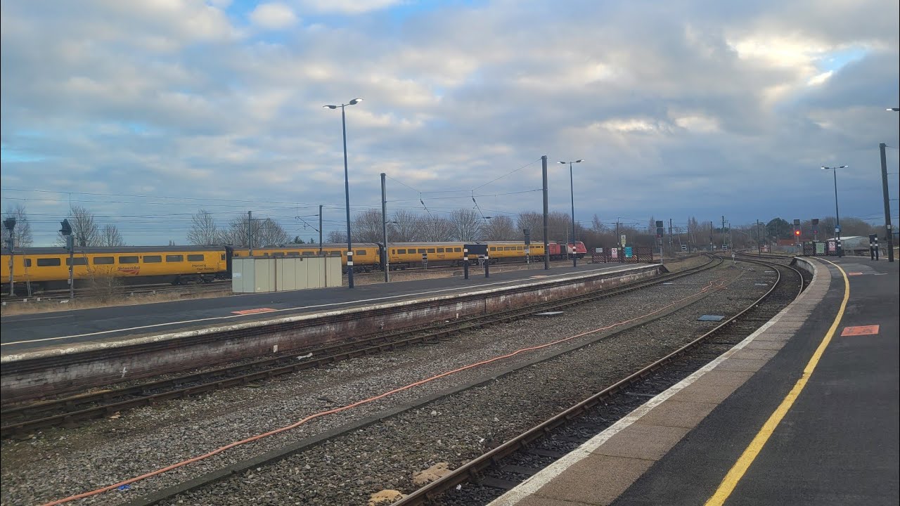 Network Rail HST | Trains at Darlington | 16/01/22