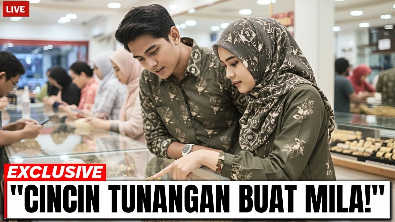 KETAHUAN JUGA‼️ MOMEN VALEN DIAM-DIAM BELI CINCIN TUNANGAN UNTUK MILA TERREKAM JELAS!