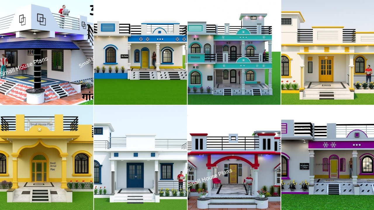 Top 50 Front Elevation Designs | House Modern Elevation design | ghar ke samne ka design