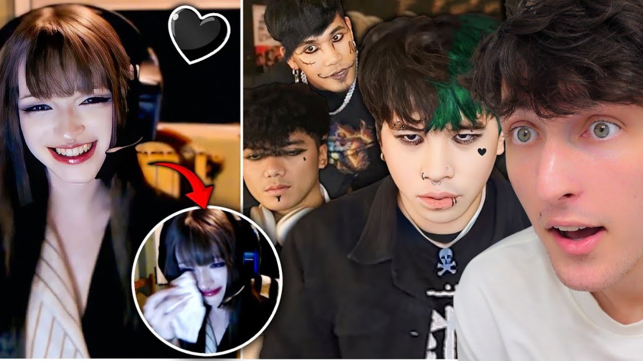 EMO MARCUST RIZZES ANIME GOTH BADDIE!!