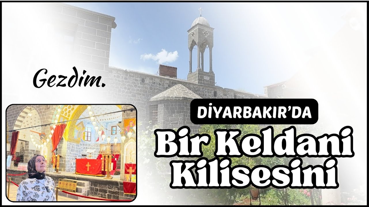 Mar Petyun Keldani Kilisesini Gezdim #Diyarbakır #vlog #travel #culture