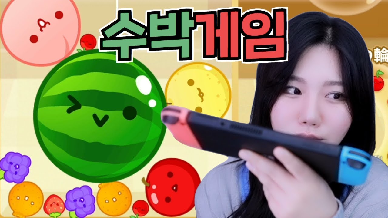 시간 순삭! 화제의 수박게임ㅋㅋㅋ suika game