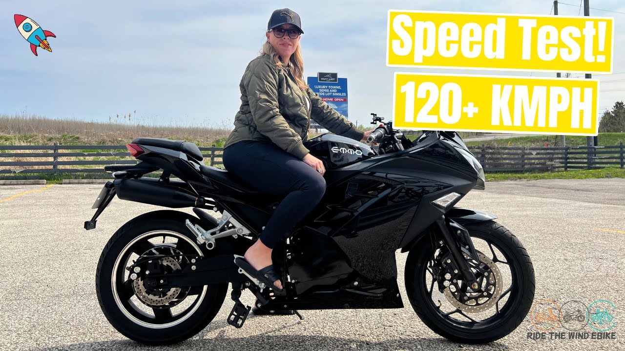 Speed Testing the Fastest Electric Bike on the Market - 6000 Watt Emmo Rocket!