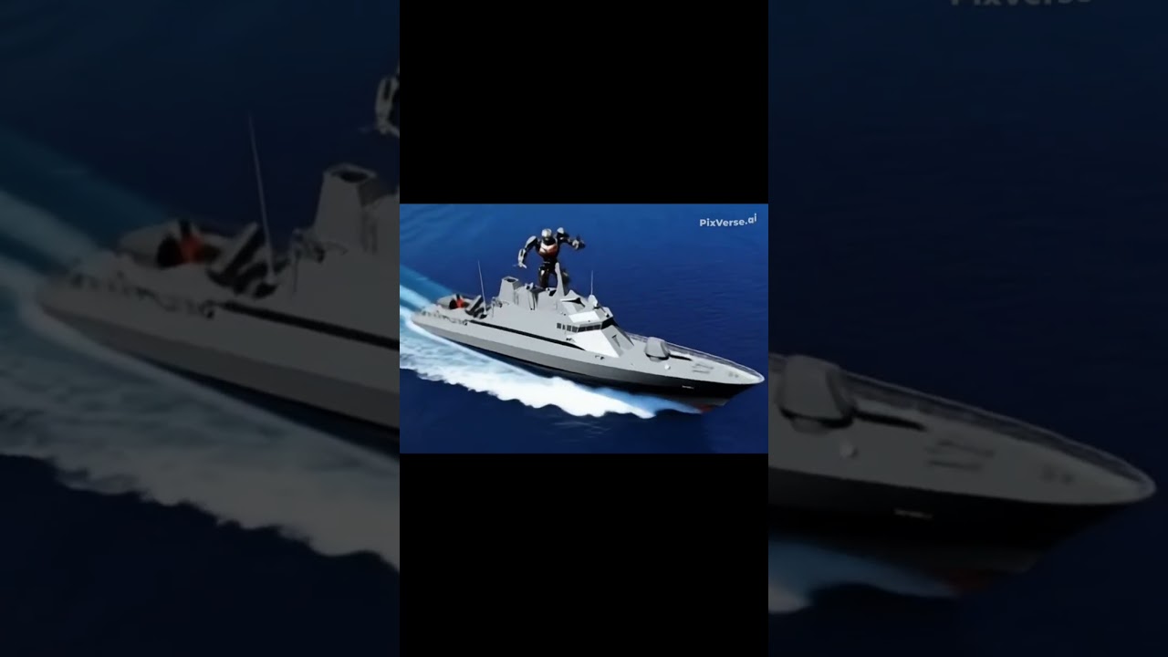 Kapal Rudal Cepat KCR -70M Berubah Jadi Robot