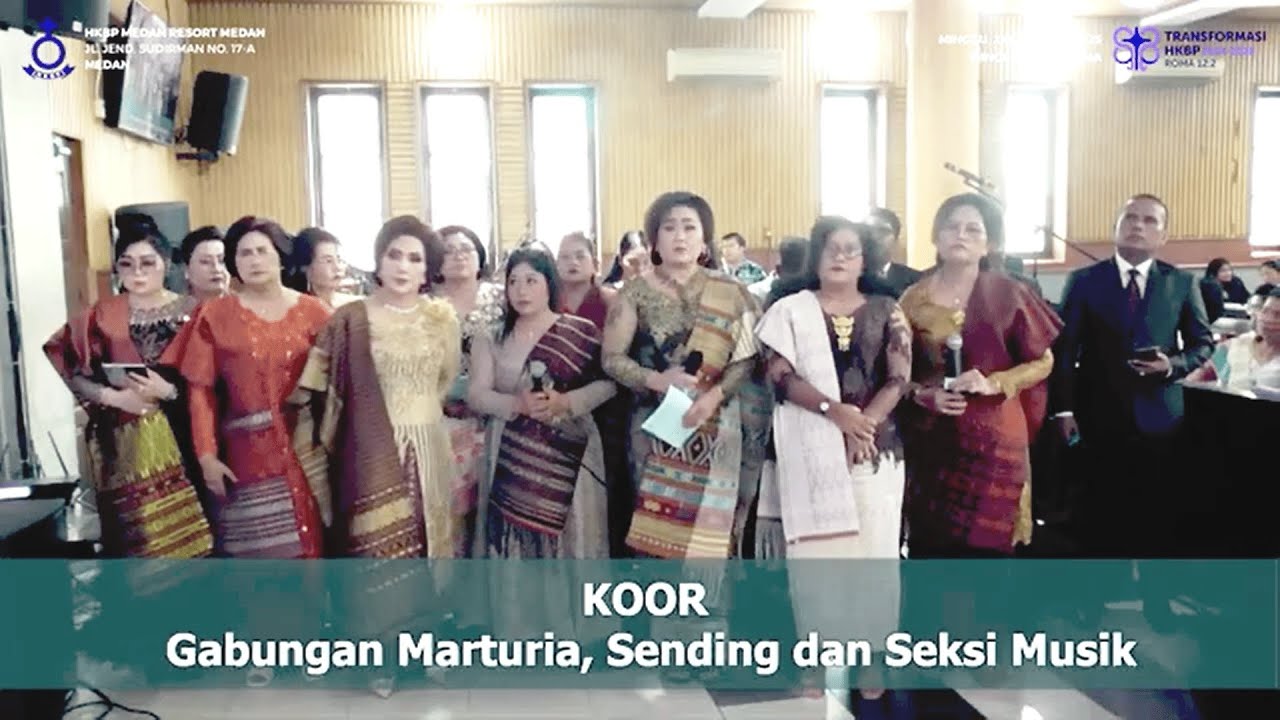 KOOR GABUNGAN DEWAN MARTURIA, SEKSI SENDING DAN SEKSI MUSIK HKBP MEDAN SUDIRMAN