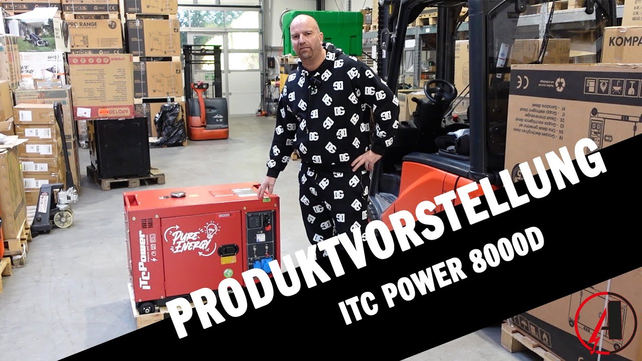 Ademax pr&auml;sentiert den IT-8000D von ITC Power - Wir stellen Euch den Stromerzeuger aus Spanien vor