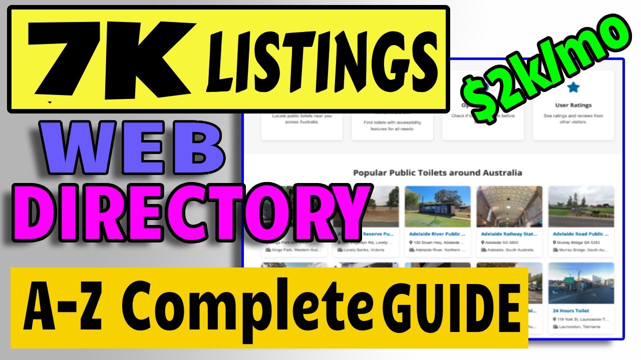 How I Built a 7,000+ Listing Directory Website | Complete A-Z Guide