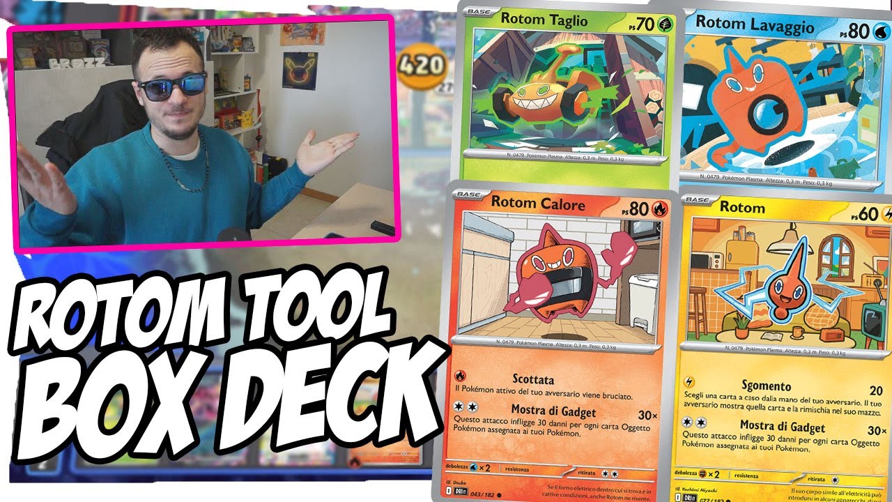 🤩Il NUOVO MAZZO ROTOM pronto a dare BATTAGLIA a TUTTI! Deck Pokemon Rivali Predestinati