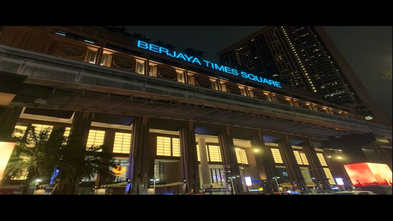 【Shopping Mall】Almost All Floor Walk in Berjaya Times Square in Kuala Lumpur