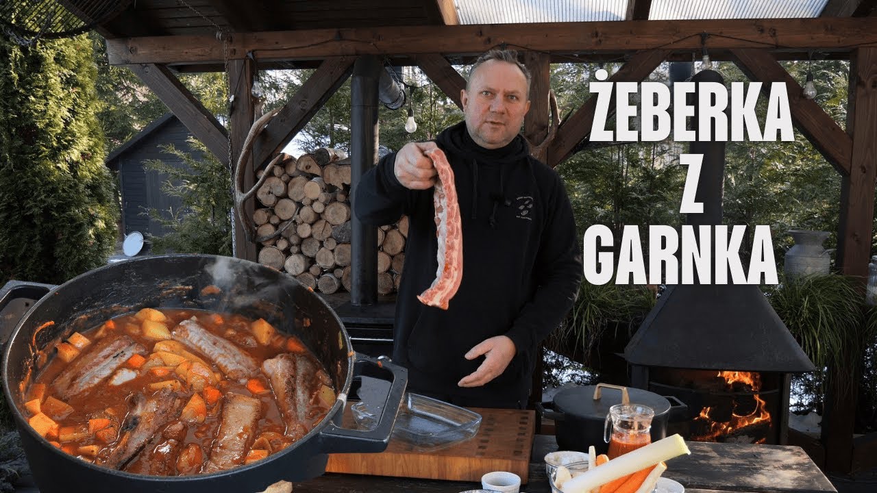 Żeberka z garnka na ogniu duszone - to nie jest smak indukcji!!! /Oddaszfartucha