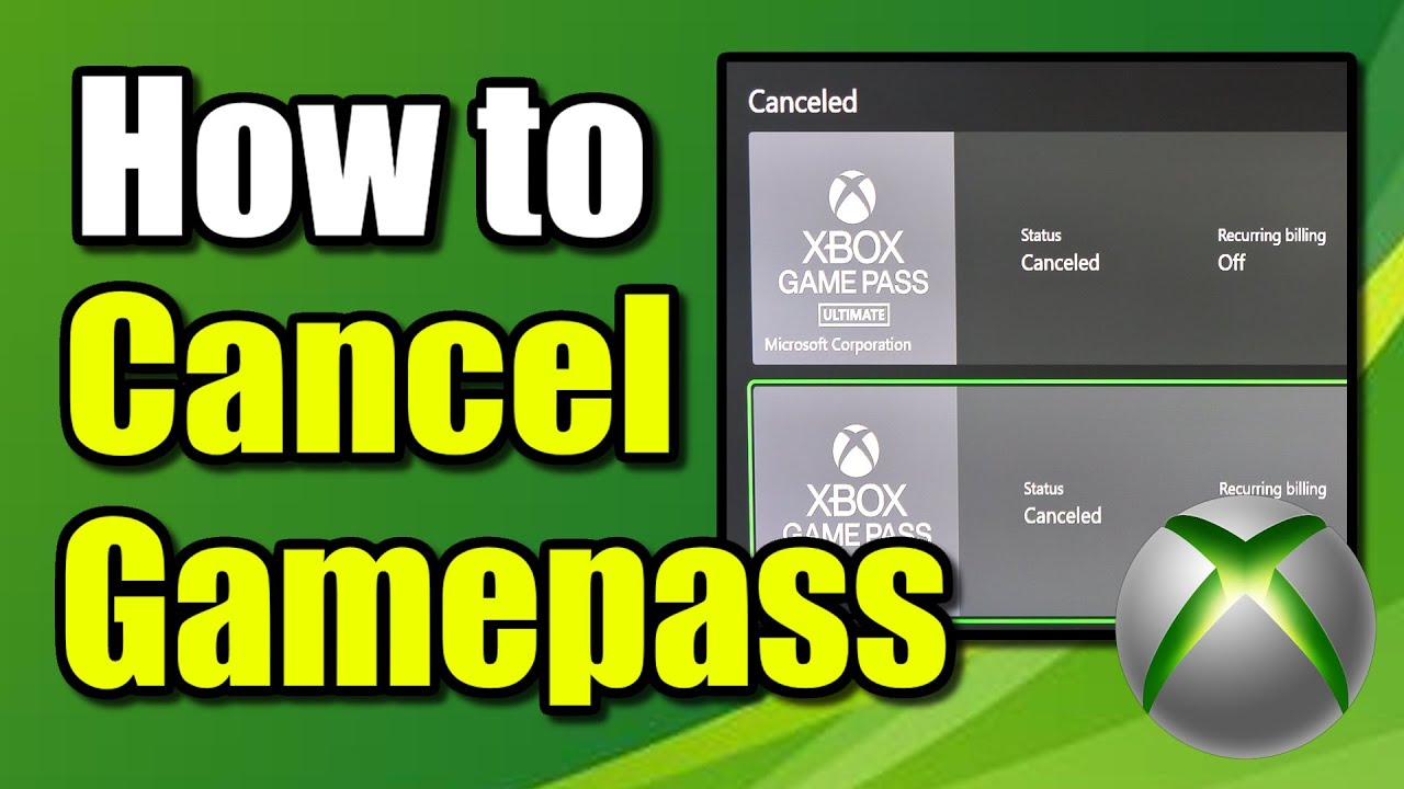Как отменить подписку Gamepass на Xbox One (лучший способ)