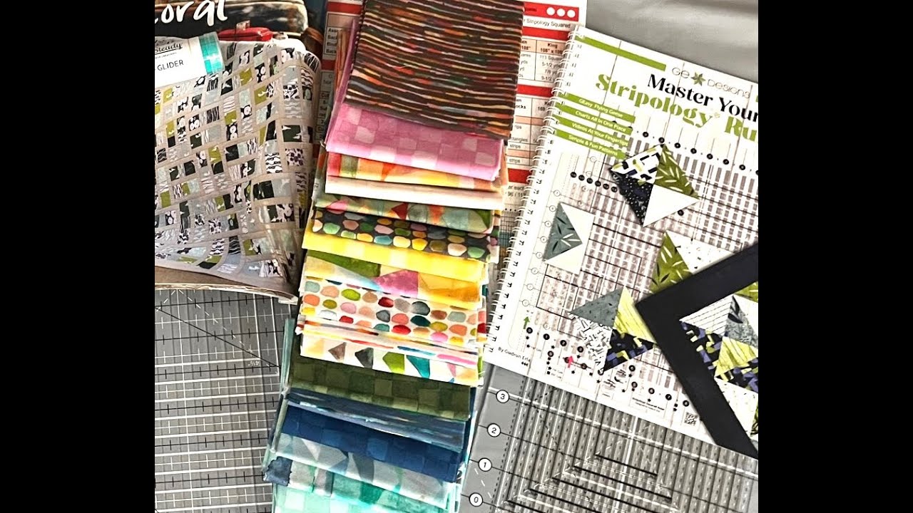 Cut Straight, Sew Straight with Stripology Rulers at Artistic Artifacts