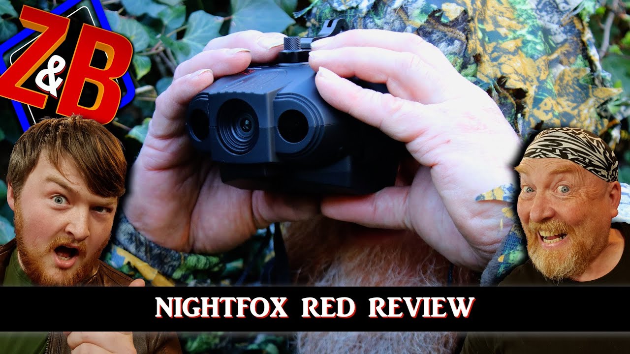 Nightfox RED Digital Night Vision Goggles Infrared Camera Review - Zak & Buzz Review