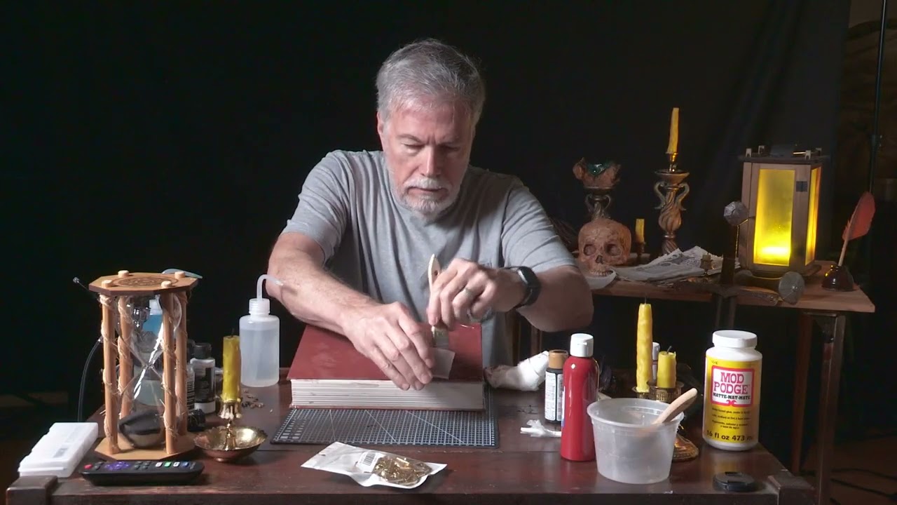 Make an Ancient-Looking Medieval Book (Easy DIY)