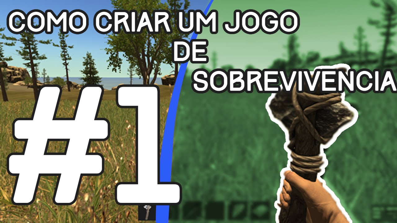 Criando um JOGO de Sobrevivencia #1 - Setup + Saúde do Player!