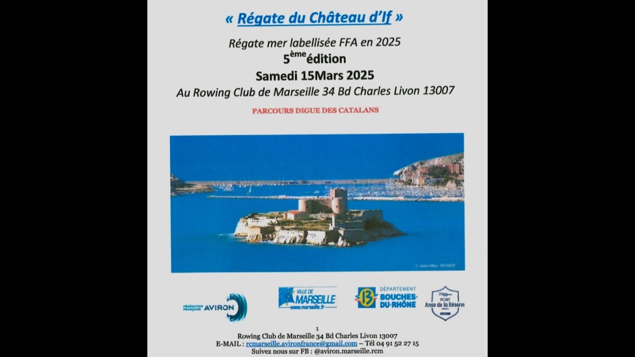 REGATE DU CHATEAU D'IF 2025 - COURSE 3