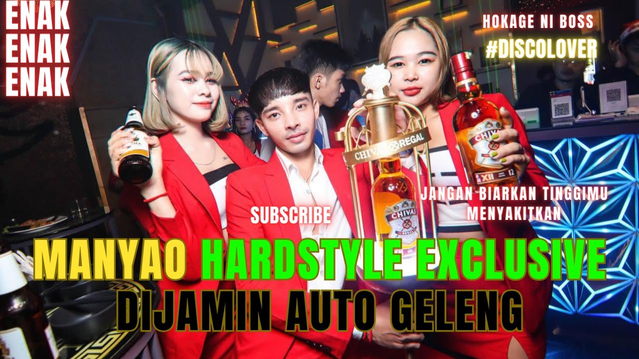 DJ MANYAO HARDSTYLE EXCLUSIVE SUPER KENCANG DI JAMIN BETOT  !!! HOKAGE