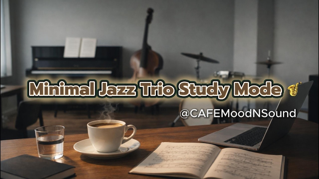 Minimal Jazz Trio Study Mode 🎷 | 2026 มินิมอลแจ๊สโฟกัส อ่านหนังสือ/ทำงาน (1 Hour)