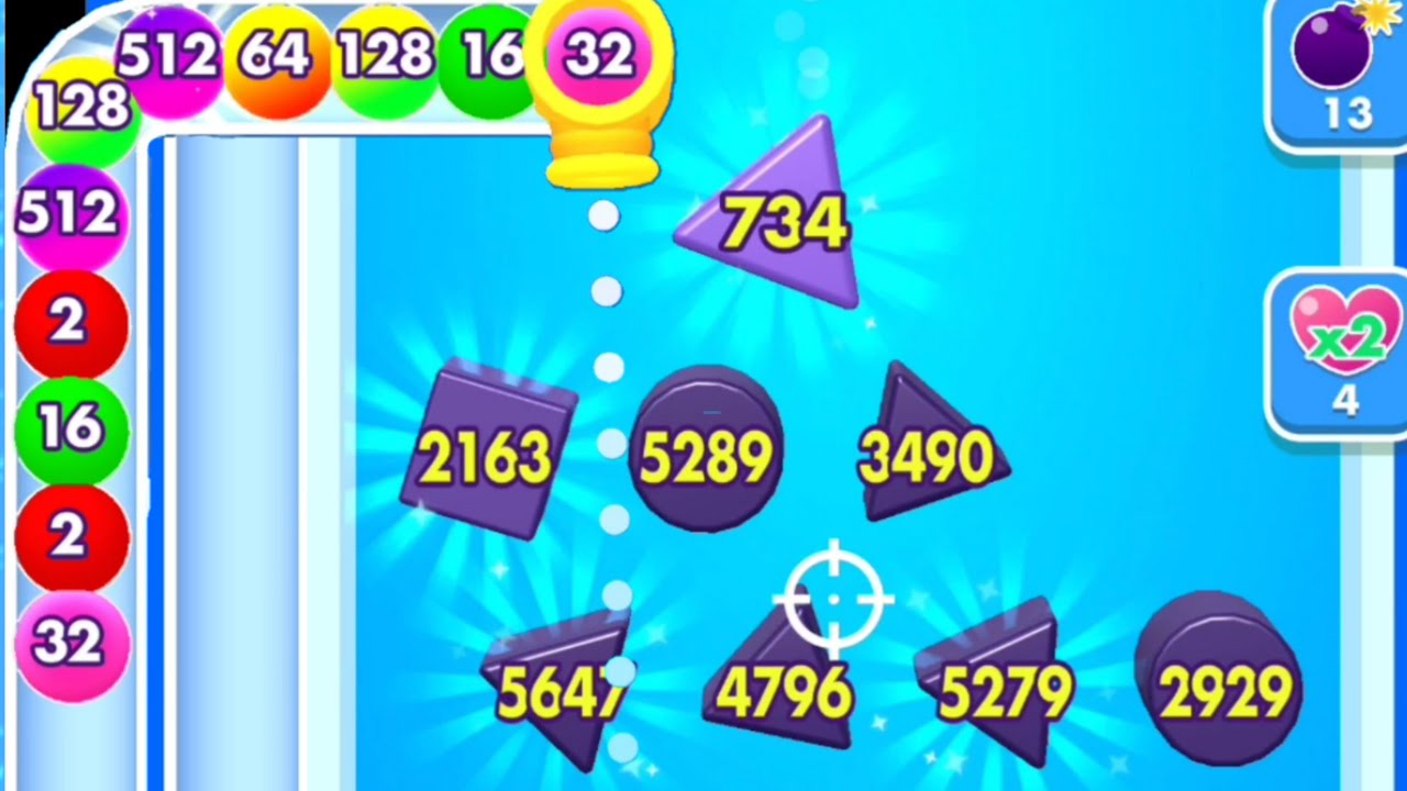 Bounce Merge 2048 - Unlock 1024 Balls (Score: 360580) Gameplay Walkthrough Part 1