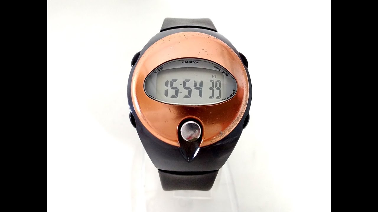 SEIKO ALBA SPOON W626-4010 Digital Watch