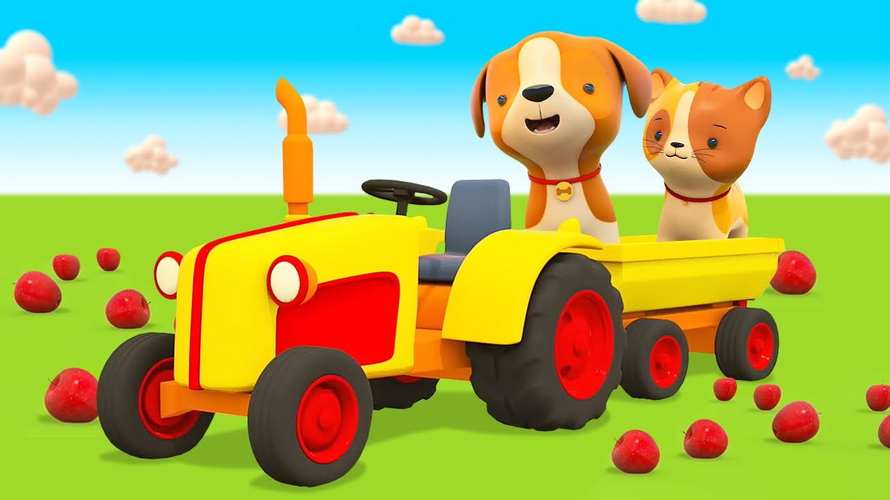 🔴 Yardımcı Arabalar - 🚕😱 Yavru köpek ile ÖZEL BÖLÜMLER! Çizgi film İZLE!