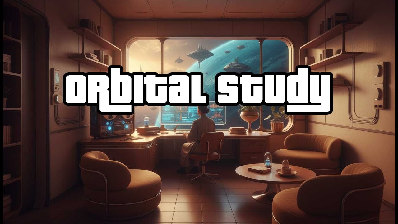 Focus in the Orbital Study🚀 90 Minutes of Deep Focus Music for Studying, Work & Concentration