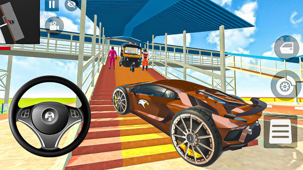 🤑indian theif auto simulator 💥 Franklin modified  car 🚗 showroom and drive 🚂 all car and bike 🤯