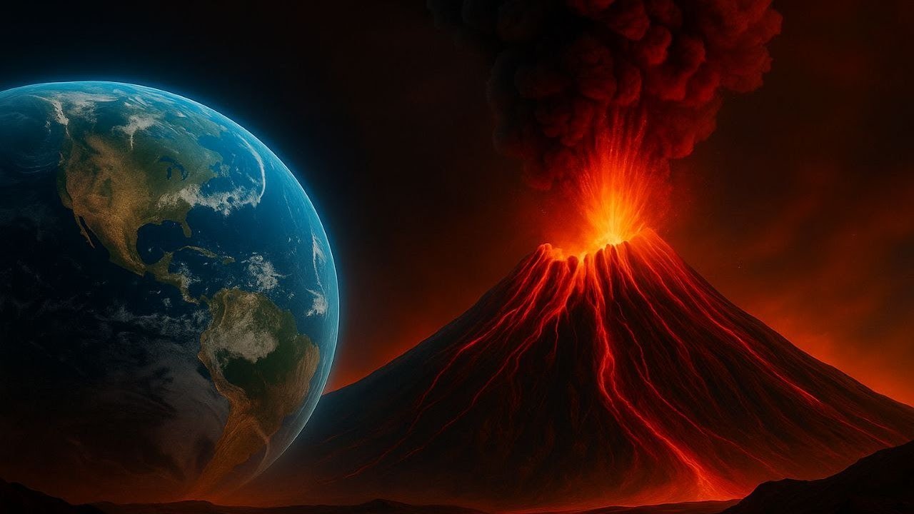 🌋أقوى بركان على وجه الأرض… لو انفجر هيعمل إيه؟