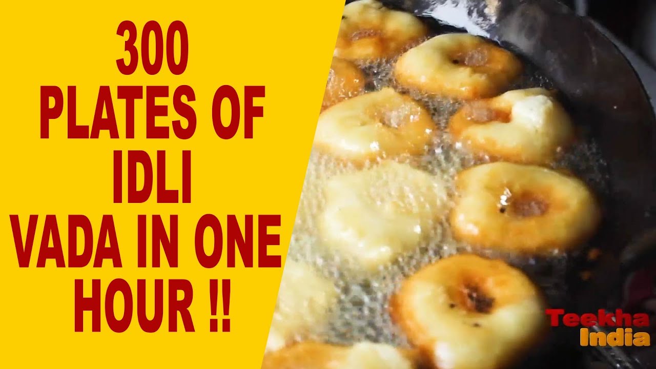 Girgaon Famous Idli/Vada Wala | Selling 300 Plates Per Hour | TeekhaIndia