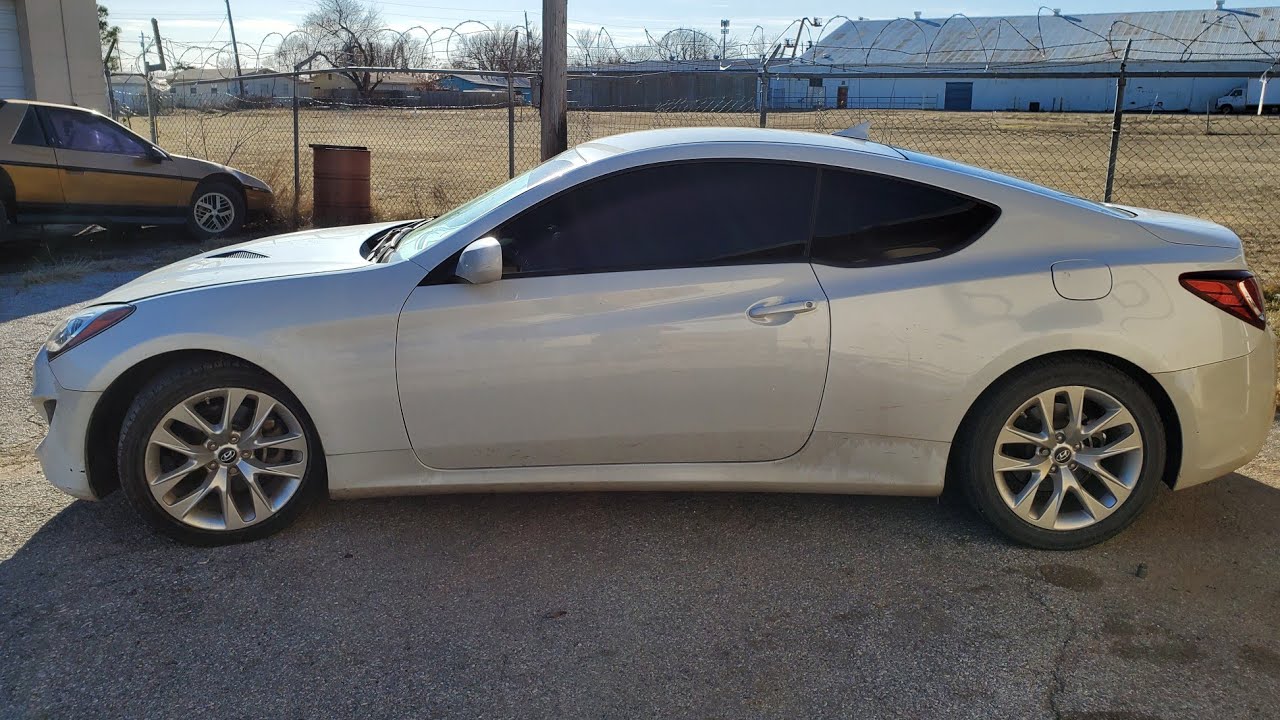 2013 Hyundai Genesis coupe 2.0t Rear Brakes replacement