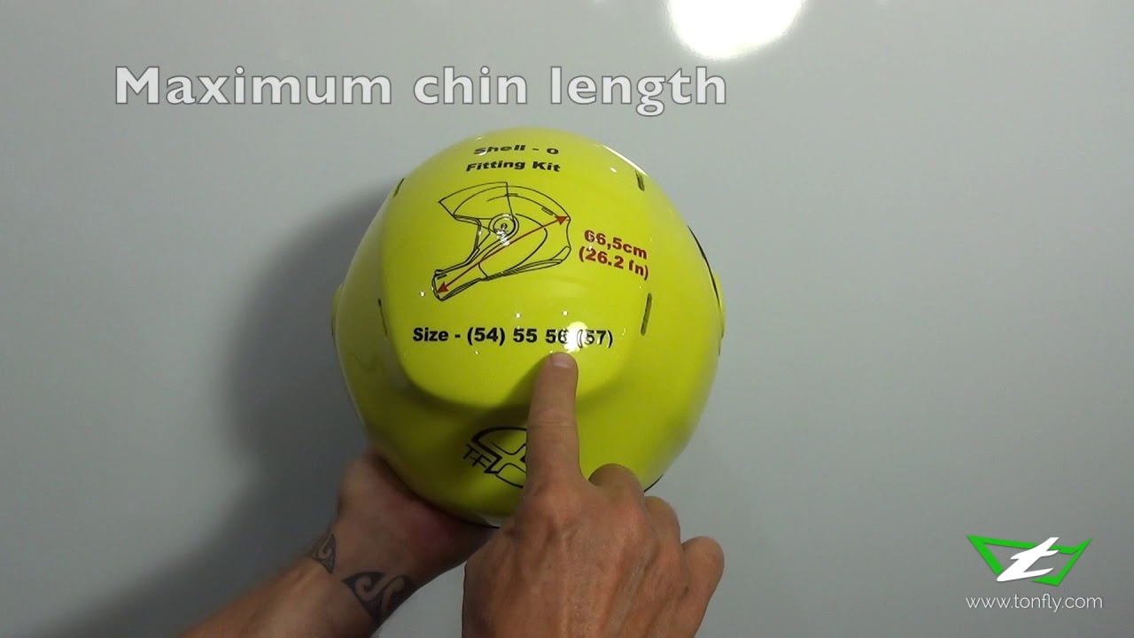 Tonfly TFX Helmet Fitting