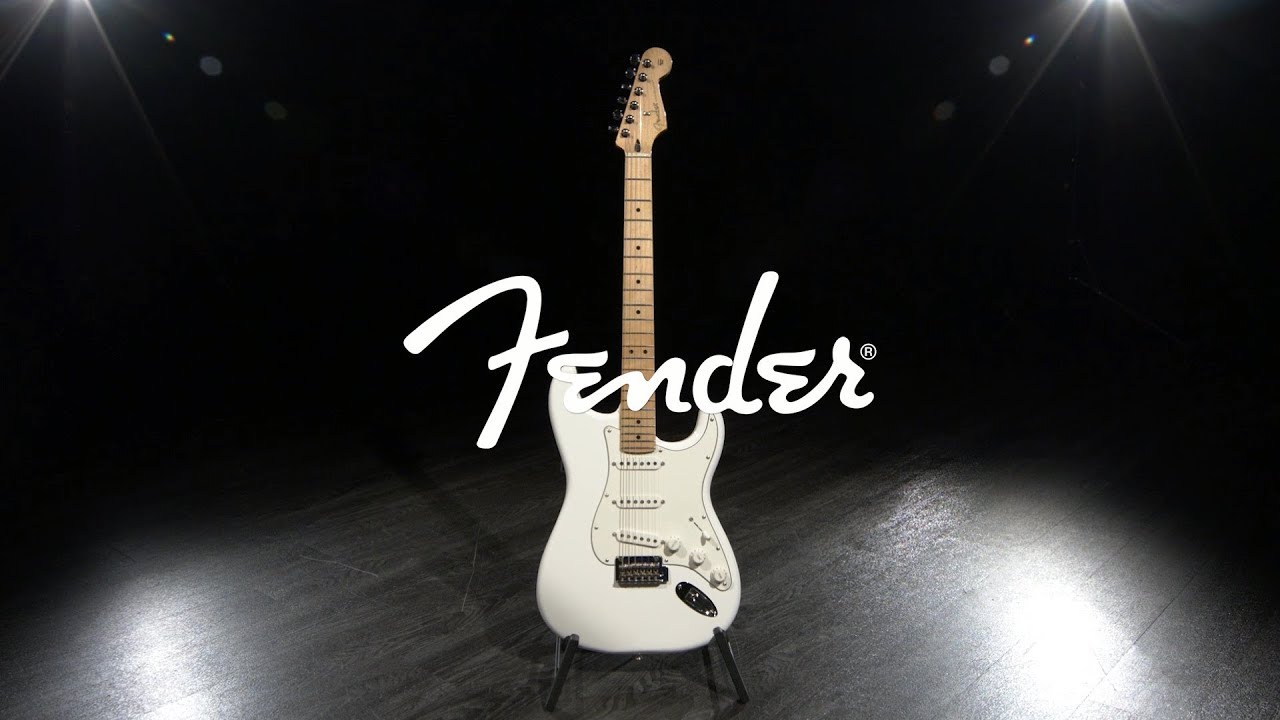 Fender Player Stratocaster MN, Polar White | Gear4music demo