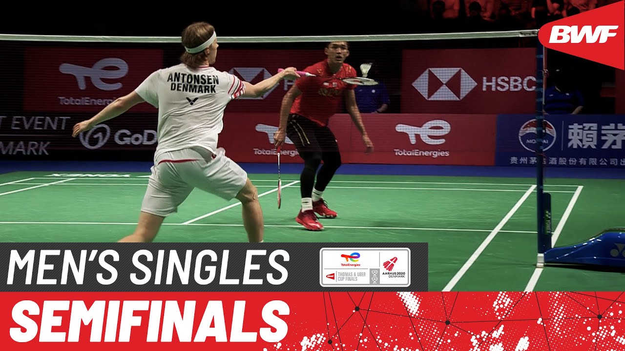 BWF Thomas Cup | Jonatan Christie (INA) vs Anders Antonsen (DEN) | SF